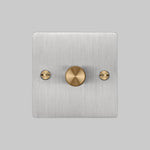 Intrerupator cu variator / dimmer 1G STEEL - Buster & Punch