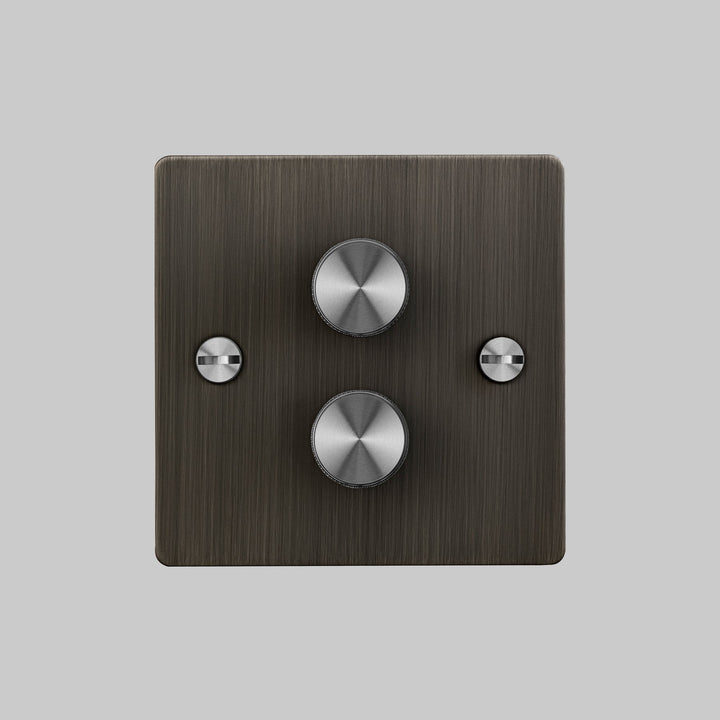 Intrerupator cu variator / dimmer 2G BRONZ - Buster & Punch