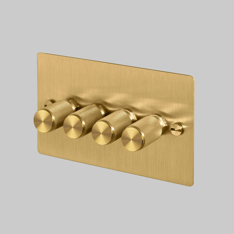 Intrerupator cu variator / dimmer 4G BRASS - Buster & Punch