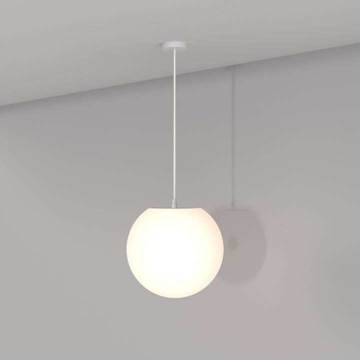 Pendul alb Erda Maytoni Outdoor O594PL-01W