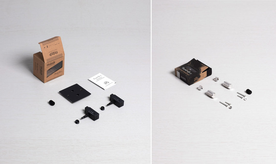 Intrerupator cu variator / dimmer 2G BLACK - Buster & Punch