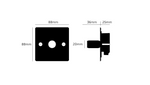 Intrerupator cu variator / dimmer 1G BRONZ - Buster & Punch