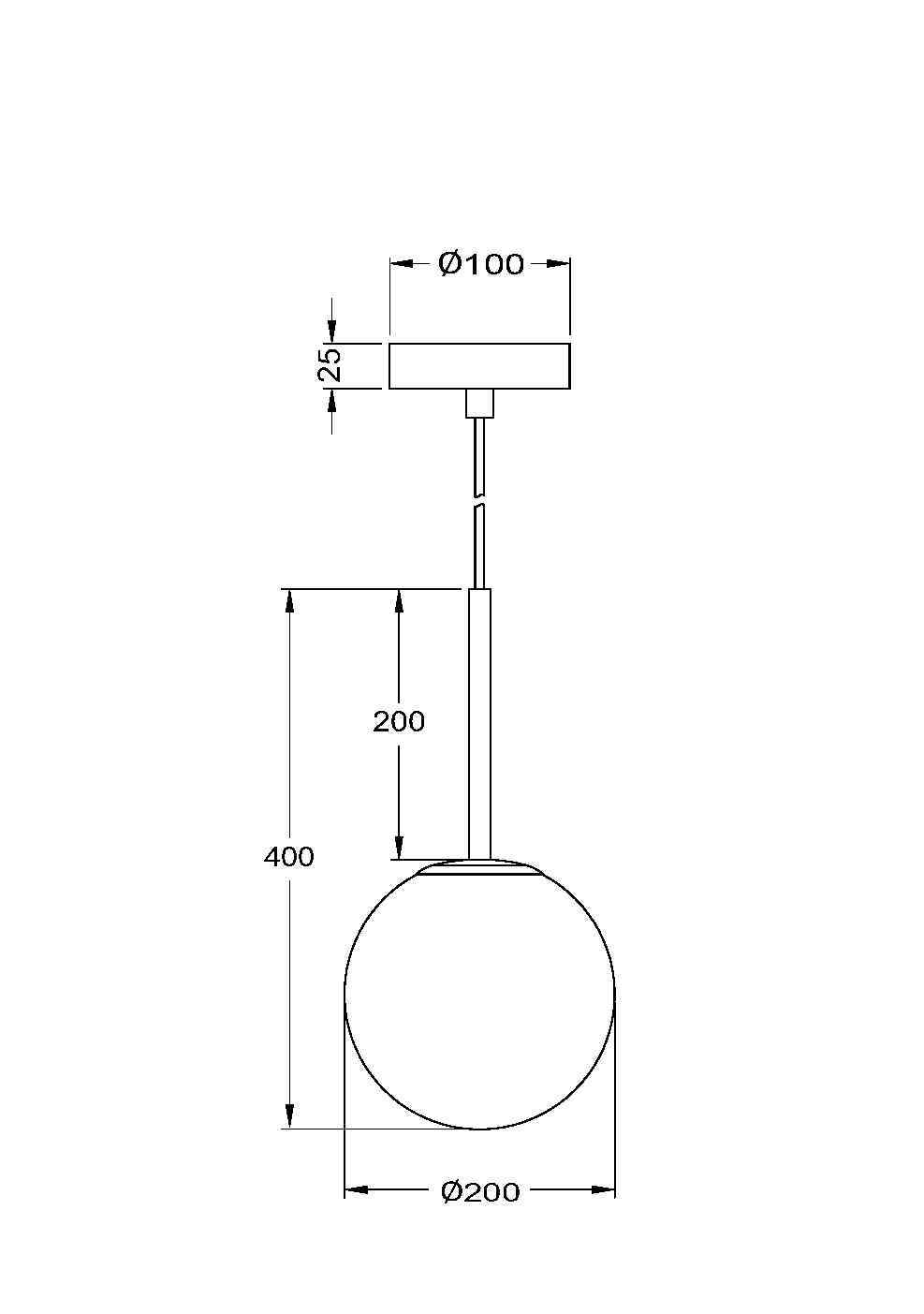 Pendul Basic form Maytoni Modern MOD321PL-01B1