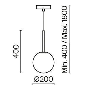 Pendul Basic form Maytoni Modern MOD321PL-01W1
