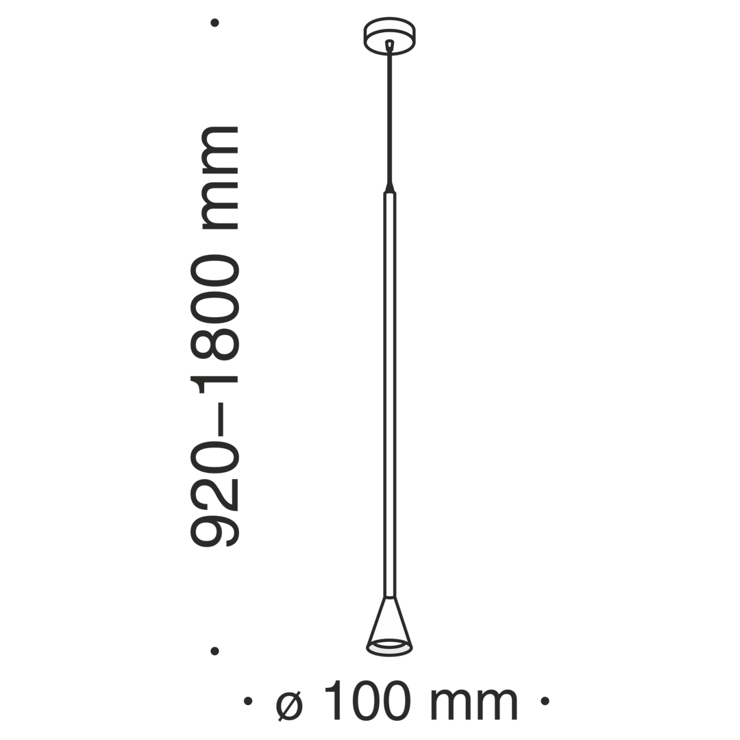 Pendul Arrow Maytoni Technical P064PL-01B