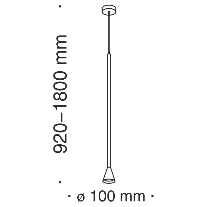 Pendul Arrow Maytoni Technical P064PL-01G