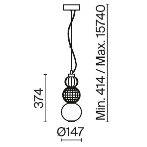 Pendul Collar Maytoni Modern P069PL-L16G3K