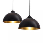 Pendul negru cu aspect industrial Bandera