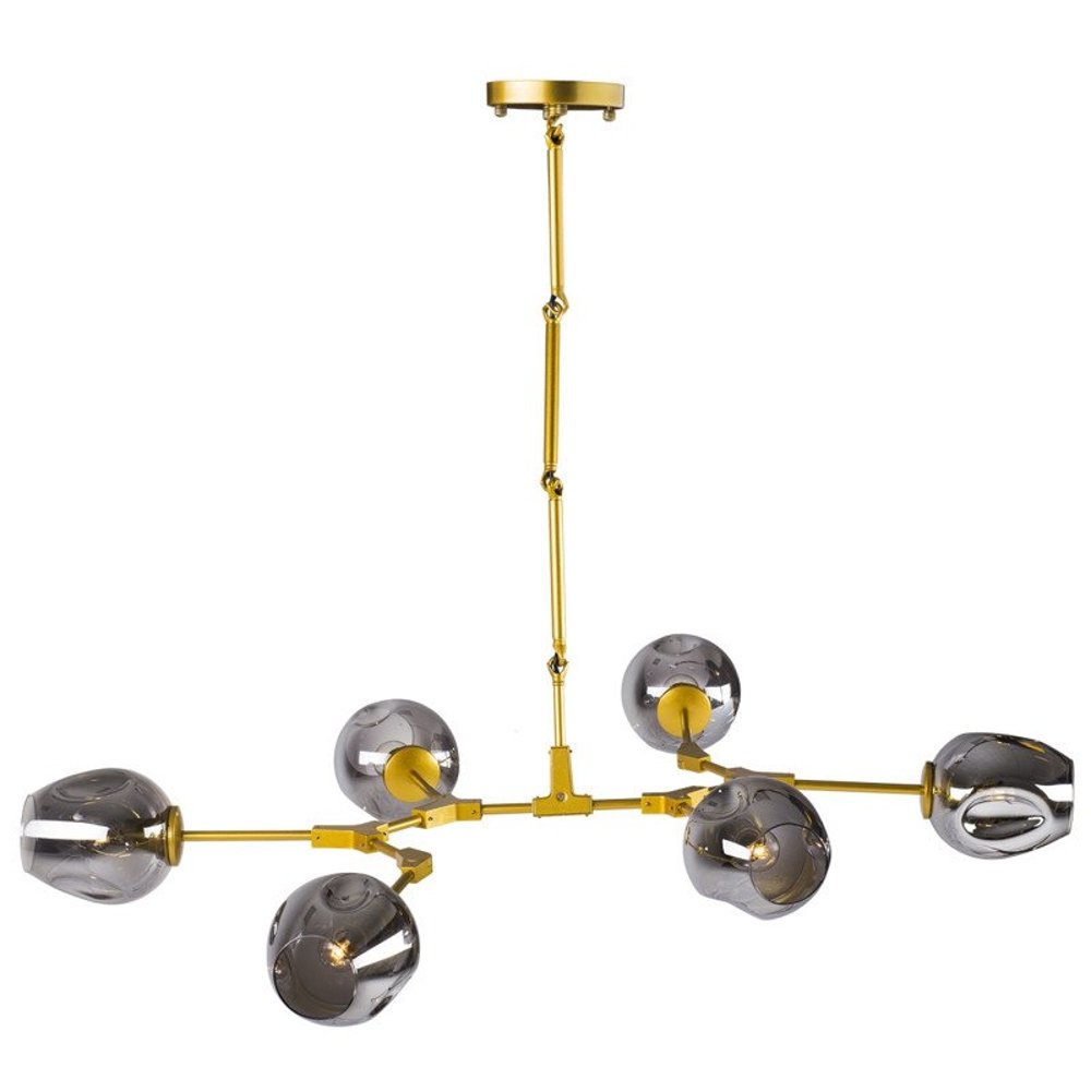 Lustra cu abajururi in forma de muguri de orhidee Orchid by Step into design