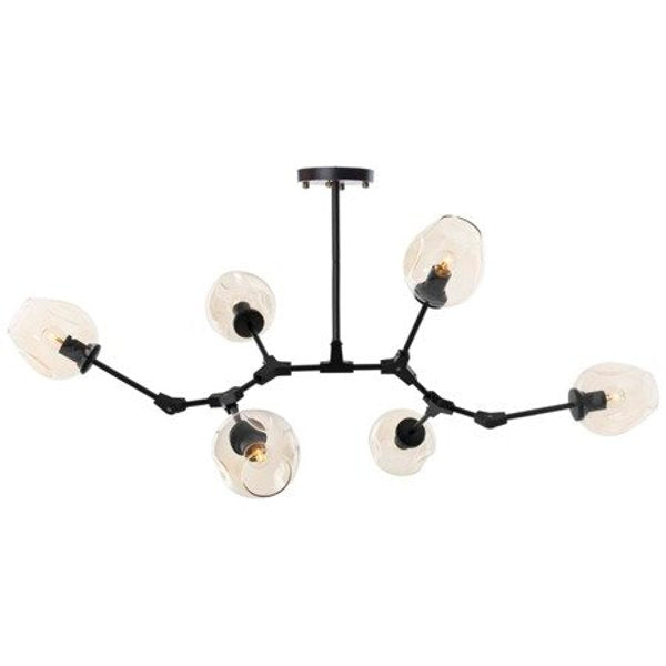 Lustra cu abajururi in forma de muguri de orhidee Orchid by Step into design