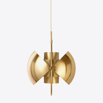 Corp de iluminat de design auriu pe cablu  ODEN