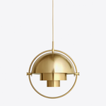 Corp de iluminat de design auriu pe cablu  ODEN