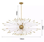 Lustra de design din metal Abello MAX Firework Lux