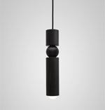 Corp de iluminat de design negru Kimo LED