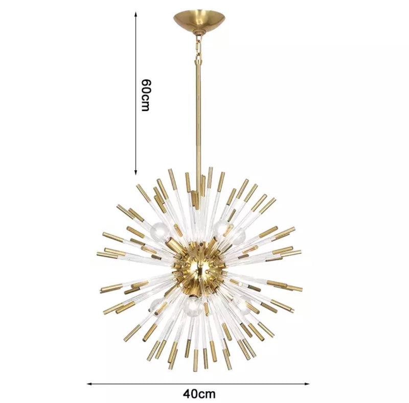 Lustra de design din metal Abello Firework Lux