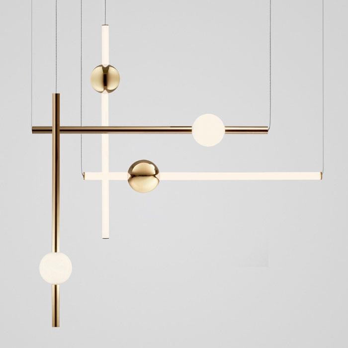 Corp de iluminat pe cablu de design Astra