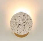Aplica de design rotunda minimalista Nesa Terrazzo