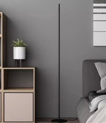 Lampa de podea neagra Minimal LED