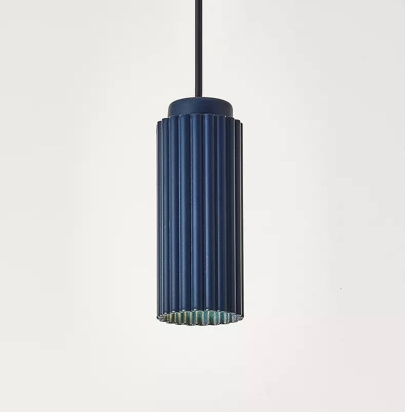 Corp de iluminat albastru pe cablu designer modern LED Elvo