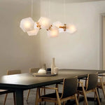 Lustra alba/aurie suspendata Wena Design S