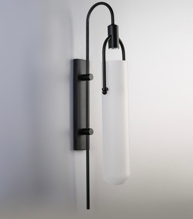 Lampa de perete neagra de design Vaulo